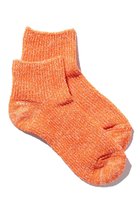 【ユクリ/YUQRI】のCrispy ankle ソックス オレンジ/ホワイト|ID: prp329100004938247 ipo3291000000037055601