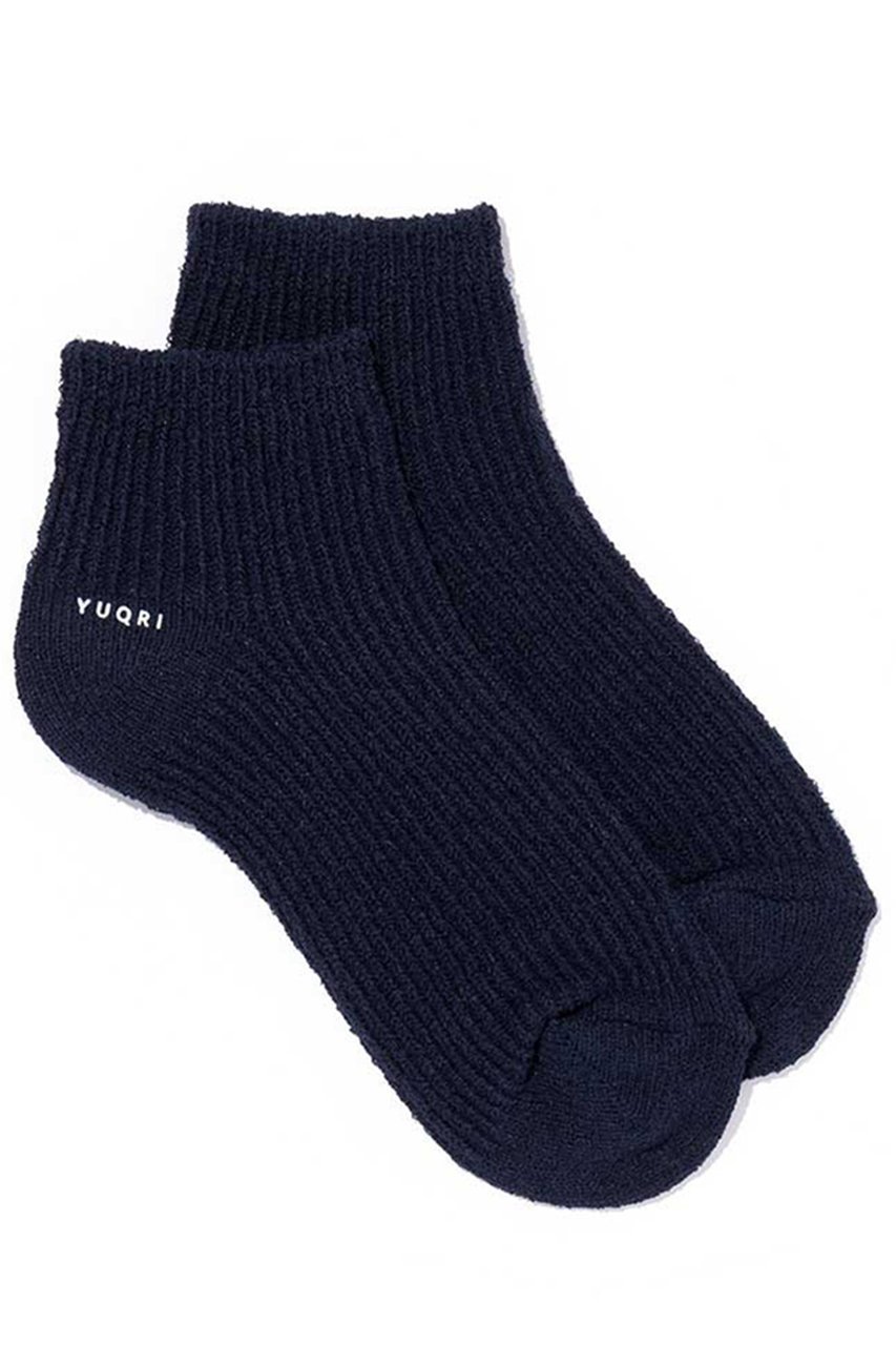 【ユクリ/YUQRI】のCrispy ankle ソックス インテリア・キッズ・メンズ・レディースファッション・服の通販 founy(ファニー) 　ファッション　Fashion　レディースファッション　Fashion for Women　ソックス&靴下　Socks & Hosiery　レッグウェア・ストッキング　Legwear & Hosiery　ソックス　Socks, Hosiery　ユニセックス　Unisex, Genderless　ルーズ　Loose, Oversized　新作・新入荷　New Arrivals / New In　ネイビー|ID: prp329100004938247 ipo3291000000037055603