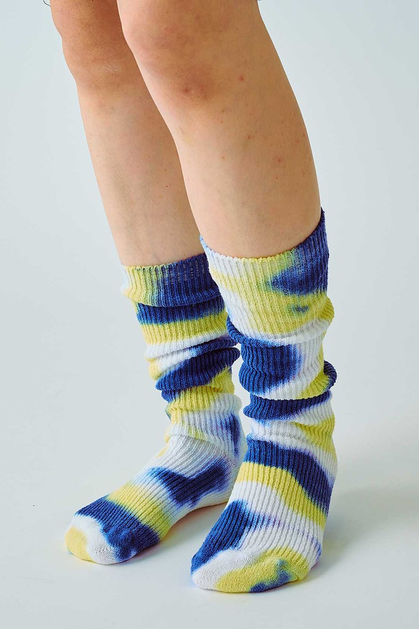 【ユクリ/YUQRI】のCrispy tie-dye ソックス 人気、トレンドファッション・服の通販 founy(ファニー) 　ファッション　Fashion　レディースファッション　Fashion for Women　ソックス&靴下　Socks & Hosiery　レッグウェア・ストッキング　Legwear & Hosiery　ソックス　Socks, Hosiery　ユニセックス　Unisex, Genderless　ルーズ　Loose, Oversized　再入荷　Restock / Back in Stock　other-5|ID: prp329100004938261 ipo3291000000037055720