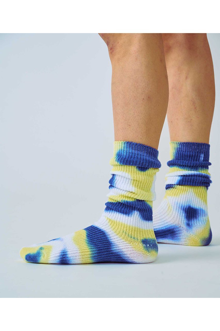 【ユクリ/YUQRI】のCrispy tie-dye ソックス 人気、トレンドファッション・服の通販 founy(ファニー) 　ファッション　Fashion　レディースファッション　Fashion for Women　ソックス&靴下　Socks & Hosiery　レッグウェア・ストッキング　Legwear & Hosiery　ソックス　Socks, Hosiery　ユニセックス　Unisex, Genderless　ルーズ　Loose, Oversized　再入荷　Restock / Back in Stock　other-6|ID: prp329100004938261 ipo3291000000037055721