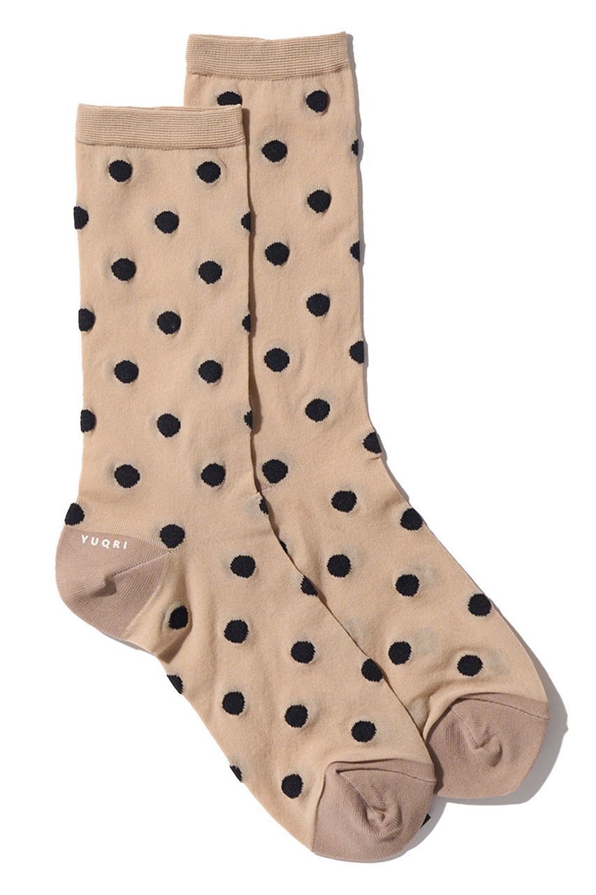 【ユクリ/YUQRI】のPolka ソックス 人気、トレンドファッション・服の通販 founy(ファニー) 　ファッション　Fashion　レディースファッション　Fashion for Women　ソックス&靴下　Socks & Hosiery　レッグウェア・ストッキング　Legwear & Hosiery　ソックス　Socks, Hosiery　ドット　Polka Dot, Dot Pattern　フェミニン　Feminine, Girly　ユニセックス　Unisex, Genderless　再入荷　Restock / Back in Stock　 other-1|ID: prp329100004938265 ipo3291000000037055750