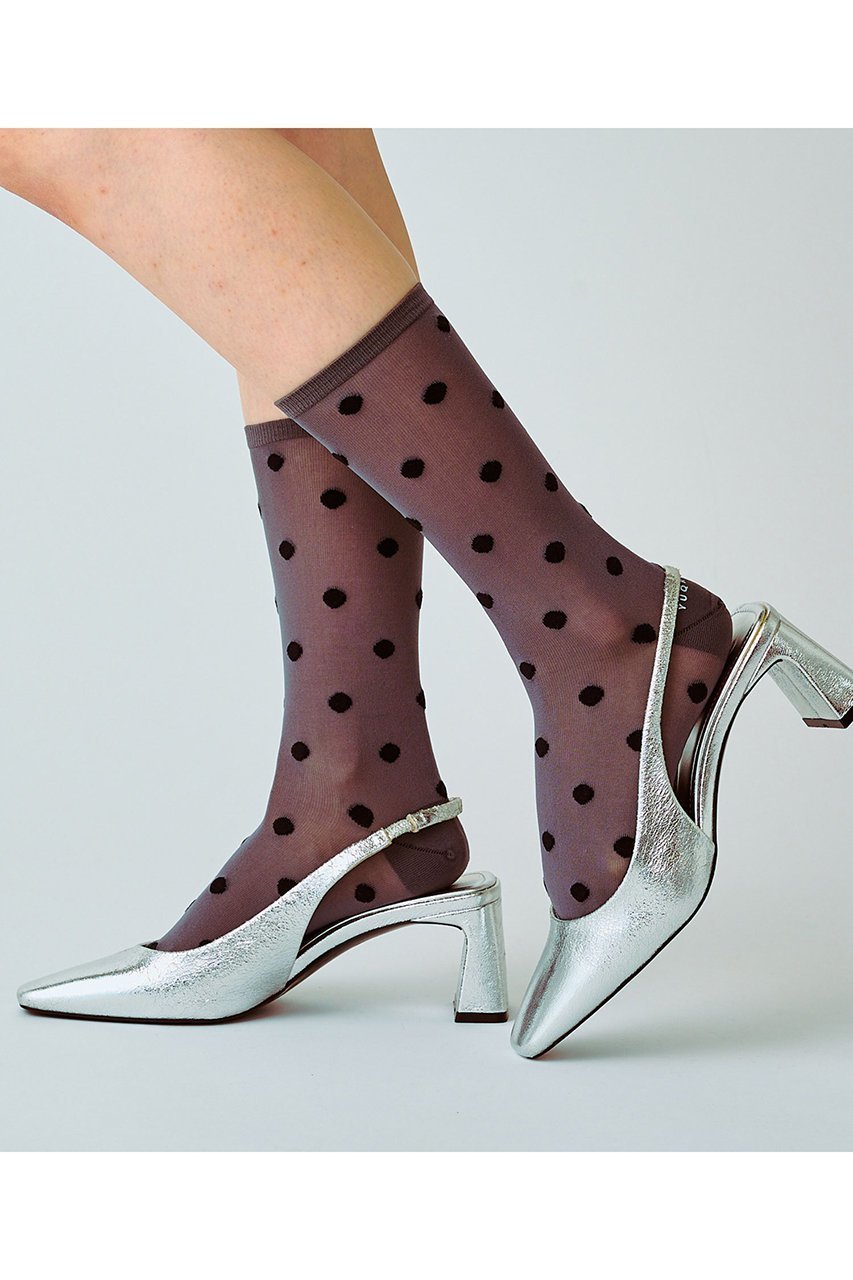 【ユクリ/YUQRI】のPolka ソックス 人気、トレンドファッション・服の通販 founy(ファニー) 　ファッション　Fashion　レディースファッション　Fashion for Women　ソックス&靴下　Socks & Hosiery　レッグウェア・ストッキング　Legwear & Hosiery　ソックス　Socks, Hosiery　ドット　Polka Dot, Dot Pattern　フェミニン　Feminine, Girly　ユニセックス　Unisex, Genderless　再入荷　Restock / Back in Stock　other-2|ID: prp329100004938265 ipo3291000000037055755