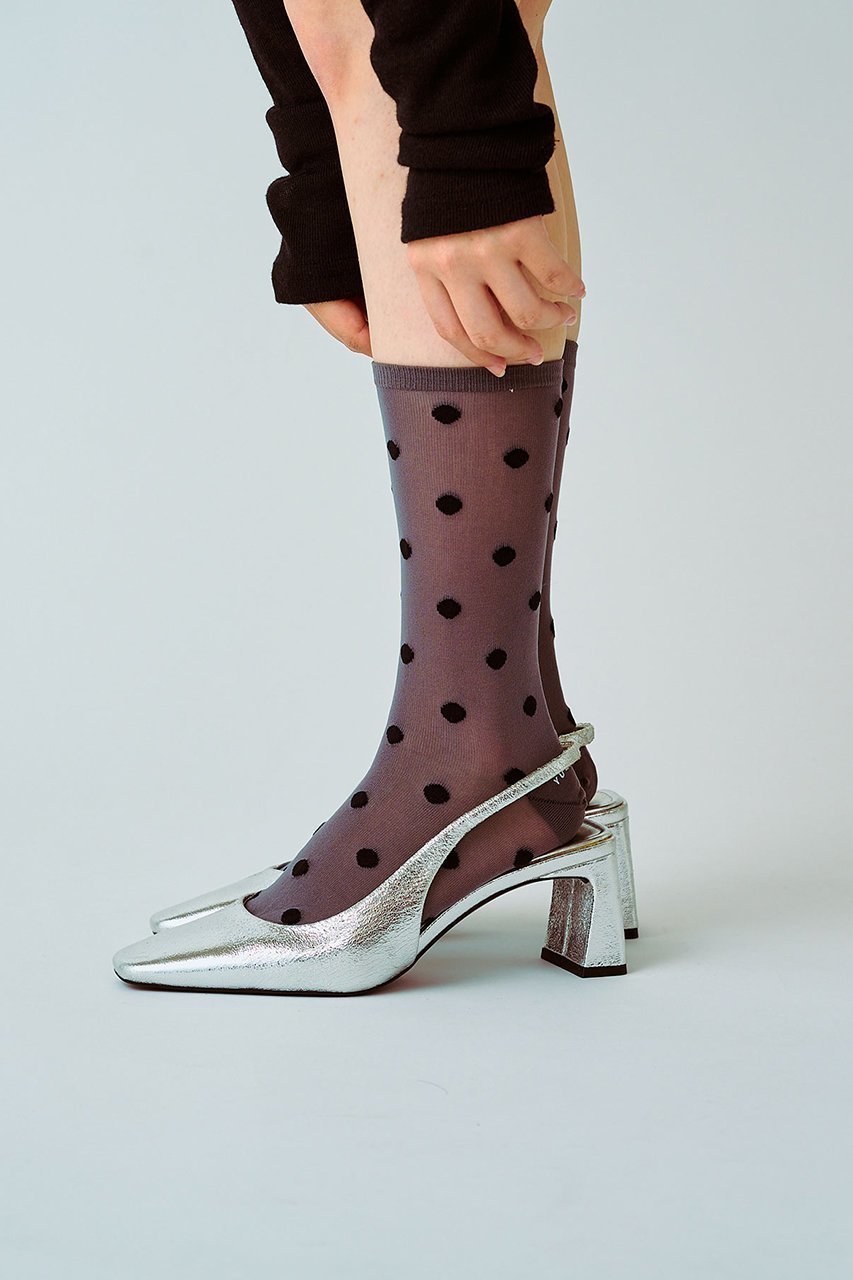 【ユクリ/YUQRI】のPolka ソックス 人気、トレンドファッション・服の通販 founy(ファニー) 　ファッション　Fashion　レディースファッション　Fashion for Women　ソックス&靴下　Socks & Hosiery　レッグウェア・ストッキング　Legwear & Hosiery　ソックス　Socks, Hosiery　ドット　Polka Dot, Dot Pattern　フェミニン　Feminine, Girly　ユニセックス　Unisex, Genderless　再入荷　Restock / Back in Stock　other-6|ID: prp329100004938265 ipo3291000000037055759