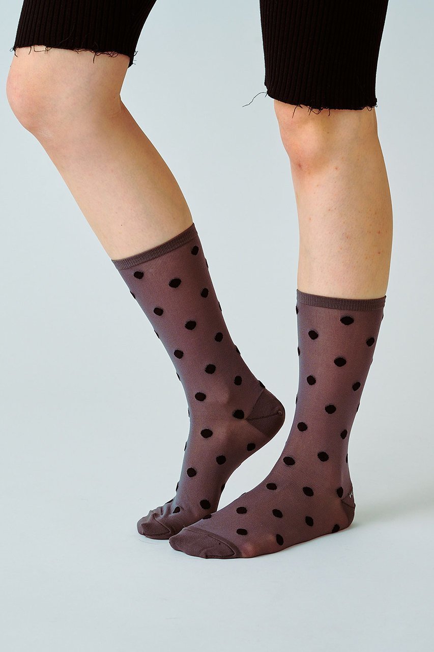 【ユクリ/YUQRI】のPolka ソックス 人気、トレンドファッション・服の通販 founy(ファニー) 　ファッション　Fashion　レディースファッション　Fashion for Women　ソックス&靴下　Socks & Hosiery　レッグウェア・ストッキング　Legwear & Hosiery　ソックス　Socks, Hosiery　ドット　Polka Dot, Dot Pattern　フェミニン　Feminine, Girly　ユニセックス　Unisex, Genderless　再入荷　Restock / Back in Stock　other-7|ID: prp329100004938265 ipo3291000000037055760