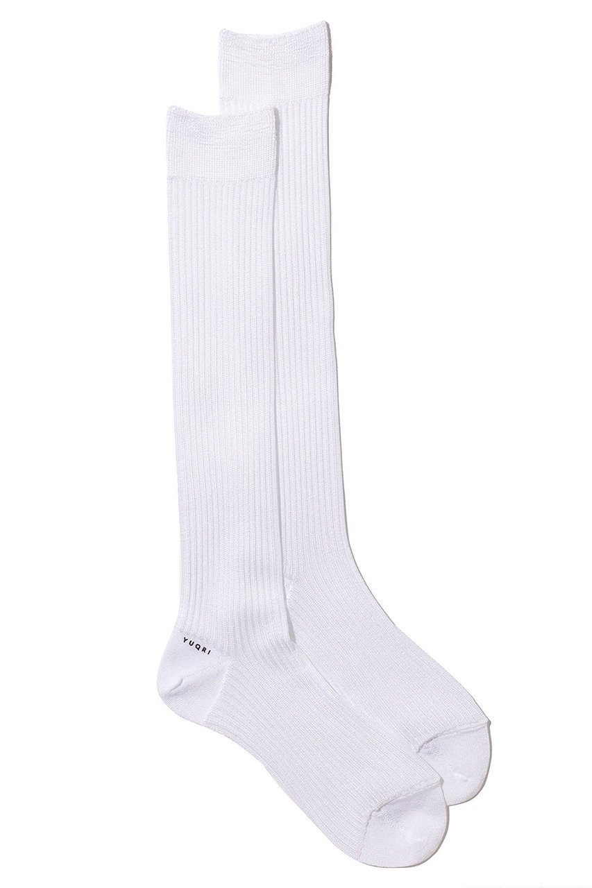 【ユクリ/YUQRI】のSchickest long ソックス インテリア・キッズ・メンズ・レディースファッション・服の通販 founy(ファニー) 　ファッション　Fashion　レディースファッション　Fashion for Women　ソックス&靴下　Socks & Hosiery　レッグウェア・ストッキング　Legwear & Hosiery　エレガント 上品　Elegant　クラシカル　Classical, Vintage-Inspired　ソックス　Socks, Hosiery　ユニセックス　Unisex, Genderless　ロング　Long, Long-Length　再入荷　Restock / Back in Stock　ホワイト|ID: prp329100004938267 ipo3291000000037055775