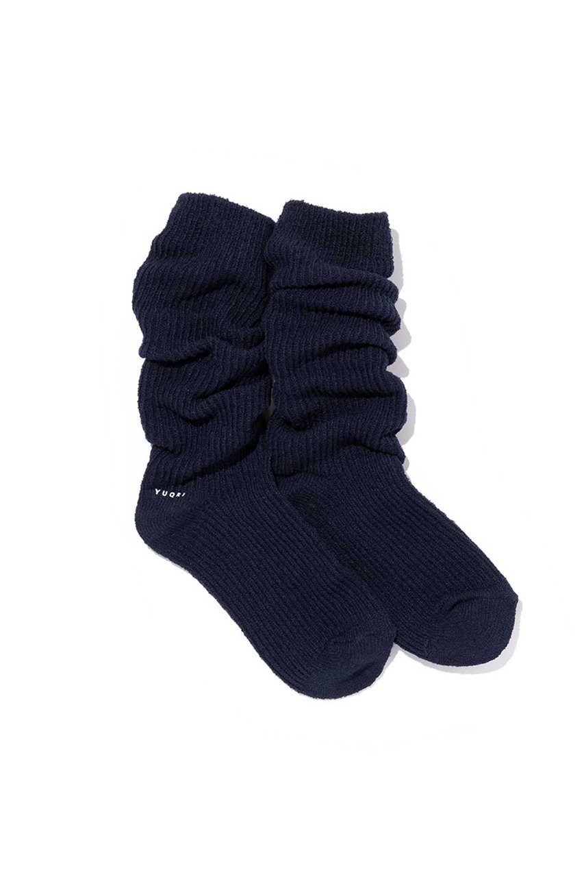 【ユクリ/YUQRI】のCrispy ソックス インテリア・キッズ・メンズ・レディースファッション・服の通販 founy(ファニー) 　ファッション　Fashion　レディースファッション　Fashion for Women　ソックス&靴下　Socks & Hosiery　レッグウェア・ストッキング　Legwear & Hosiery　ソックス　Socks, Hosiery　ユニセックス　Unisex, Genderless　ルーズ　Loose, Oversized　再入荷　Restock / Back in Stock　ネイビー|ID: prp329100004938269 ipo3291000000037055804