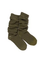 【ユクリ/YUQRI】のCrispy ソックス ダークグリーン|ID: prp329100004938269 ipo3291000000037055805