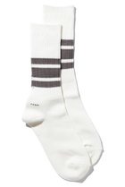 【ユクリ/YUQRI】のWalky ソックス ホワイト/グレー|ID: prp329100004938270 ipo3291000000037055821