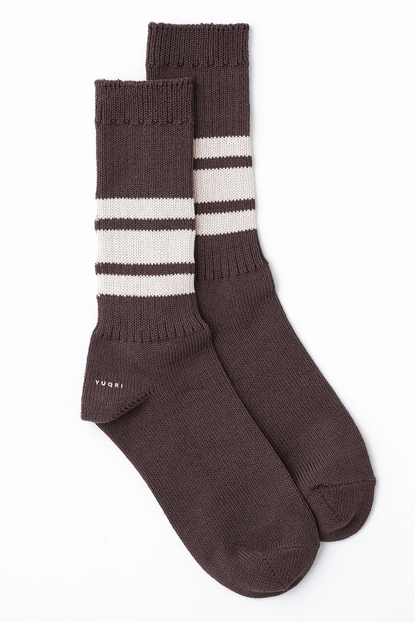 【ユクリ/YUQRI】のWalky ソックス インテリア・キッズ・メンズ・レディースファッション・服の通販 founy(ファニー) 　ファッション　Fashion　レディースファッション　Fashion for Women　ソックス&靴下　Socks & Hosiery　レッグウェア・ストッキング　Legwear & Hosiery　ソックス　Socks, Hosiery　ユニセックス　Unisex, Genderless　再入荷　Restock / Back in Stock　ブラウン|ID: prp329100004938270 ipo3291000000037055825