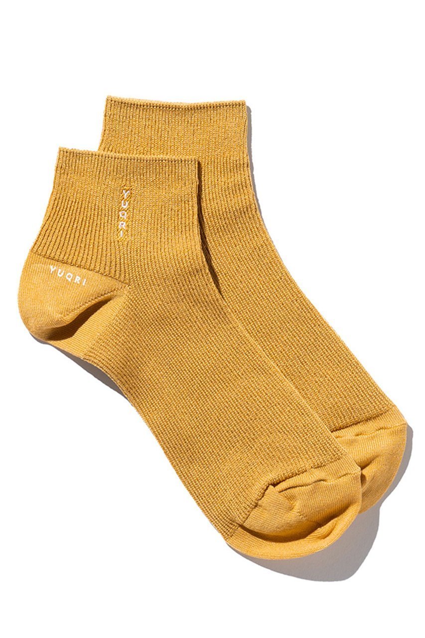 【ユクリ/YUQRI】のsilky ankle ソックス インテリア・キッズ・メンズ・レディースファッション・服の通販 founy(ファニー) 　ファッション　Fashion　レディースファッション　Fashion for Women　ソックス&靴下　Socks & Hosiery　レッグウェア・ストッキング　Legwear & Hosiery　シルク　Silk, 100% Silk　シルケット　Silket, Silky Cotton　ソックス　Socks, Hosiery　とろみ　Fluid, Flowy Fabric　なめらか　Smooth, Silky Texture　ユニセックス　Unisex, Genderless　新作・新入荷　New Arrivals / New In　ゴールドイエロー|ID: prp329100004938272 ipo3291000000037055859
