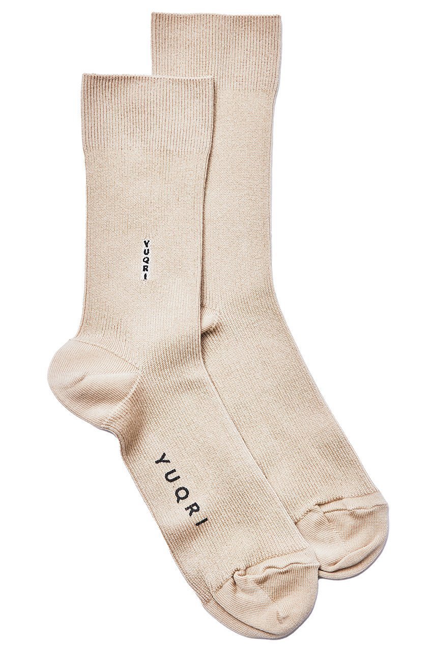 【ユクリ/YUQRI】のsilky crew ソックス インテリア・キッズ・メンズ・レディースファッション・服の通販 founy(ファニー) 　ファッション　Fashion　レディースファッション　Fashion for Women　ソックス&靴下　Socks & Hosiery　レッグウェア・ストッキング　Legwear & Hosiery　シルク　Silk, 100% Silk　シルケット　Silket, Silky Cotton　ソックス　Socks, Hosiery　とろみ　Fluid, Flowy Fabric　なめらか　Smooth, Silky Texture　ユニセックス　Unisex, Genderless　再入荷　Restock / Back in Stock　サンドベージュ|ID: prp329100004938273 ipo3291000000037055875