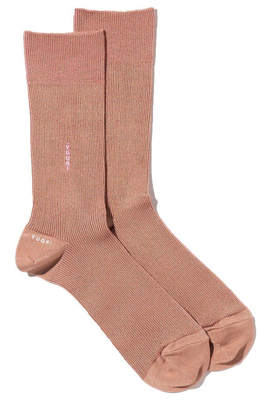 【ユクリ/YUQRI】のsilky crew ソックス インテリア・キッズ・メンズ・レディースファッション・服の通販 founy(ファニー) 　ファッション　Fashion　レディースファッション　Fashion for Women　ソックス&靴下　Socks & Hosiery　レッグウェア・ストッキング　Legwear & Hosiery　シルク　Silk, 100% Silk　シルケット　Silket, Silky Cotton　ソックス　Socks, Hosiery　とろみ　Fluid, Flowy Fabric　なめらか　Smooth, Silky Texture　ユニセックス　Unisex, Genderless　再入荷　Restock / Back in Stock　スモークピンク|ID: prp329100004938273 ipo3291000000037055886