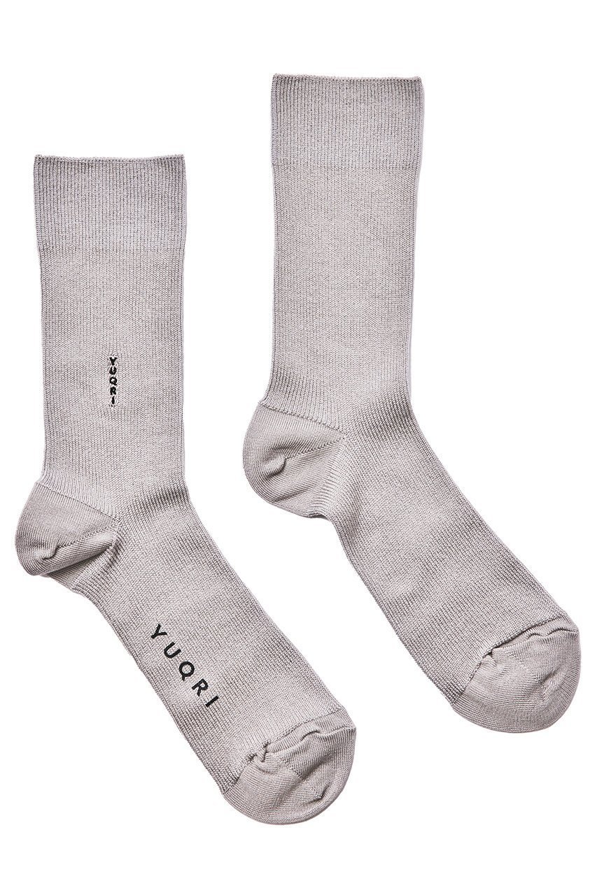 【ユクリ/YUQRI】のsilky crew ソックス 人気、トレンドファッション・服の通販 founy(ファニー) 　ファッション　Fashion　レディースファッション　Fashion for Women　ソックス&靴下　Socks & Hosiery　レッグウェア・ストッキング　Legwear & Hosiery　シルク　Silk, 100% Silk　シルケット　Silket, Silky Cotton　ソックス　Socks, Hosiery　とろみ　Fluid, Flowy Fabric　なめらか　Smooth, Silky Texture　ユニセックス　Unisex, Genderless　再入荷　Restock / Back in Stock　other-2|ID: prp329100004938273 ipo3291000000037055891