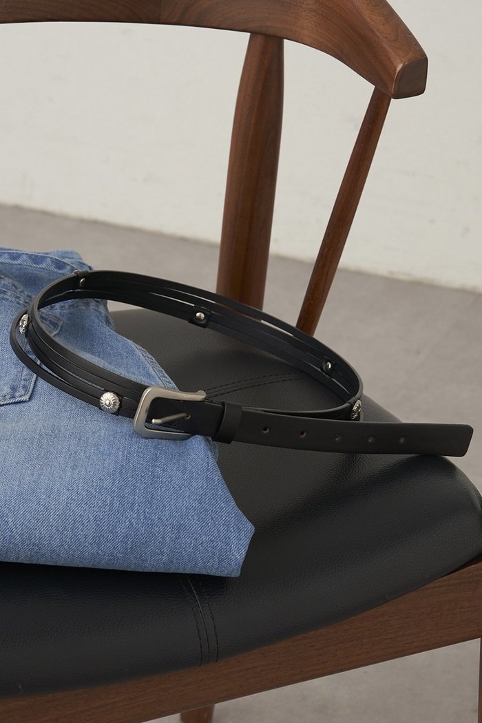 【ガリャルダガランテ/GALLARDAGALANTE】のポイントコンチョベルト インテリア・キッズ・メンズ・レディースファッション・服の通販 founy(ファニー) https://founy.com/ ファッション Fashion レディースファッション Fashion for Women ベルト&ウエストマーク Belts & Waist Accessories なめらか Smooth, Silky Texture スリム Slim, Slim Fit 定番 Standard, Basic Item 新作・新入荷 New Arrivals / New In |ID: prp329100004938279 ipo3291000000037055927