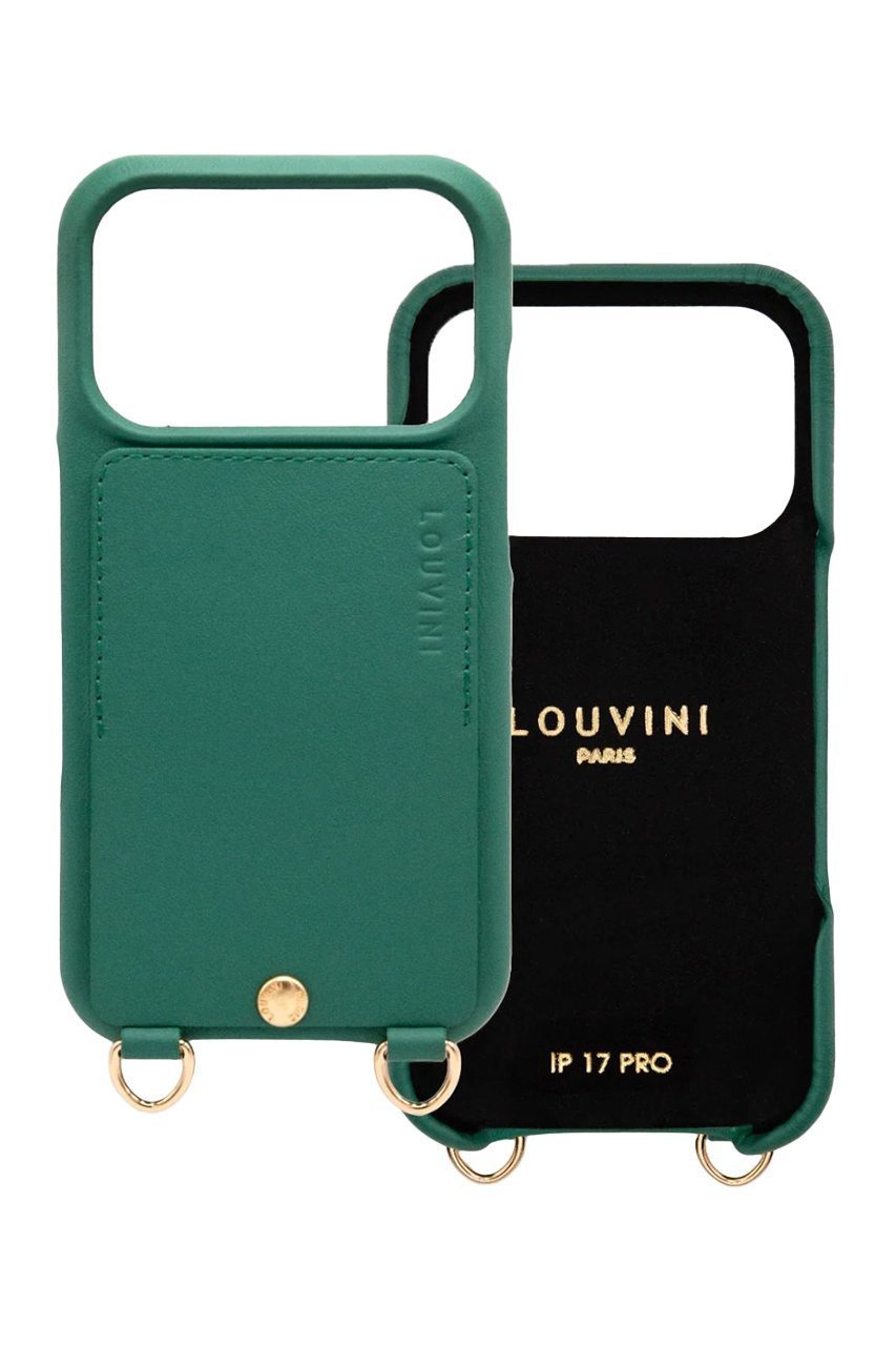 【ルヴィニ パリ/Louvini Paris】のiPhone17 スマホケース LOU インテリア・キッズ・メンズ・レディースファッション・服の通販 founy(ファニー) 　ファッション　Fashion　レディースファッション　Fashion for Women　カメラ　Camera Accessories　スマート　Smart, Elegant　なめらか　Smooth, Silky Texture　ポケット　Pocket, Pocket Detail　再入荷　Restock / Back in Stock　スマホケース　Smartphone Case　iPhone アイフォーン　iPhone　EMERALD|ID: prp329100004938282 ipo3291000000037055962