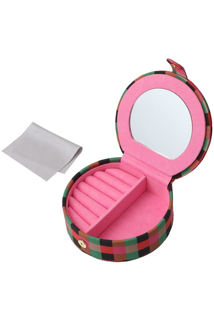 【デイジー ロンドン/DAISY LONDON】のShrimps Compact ジュエリーケース 人気、トレンドファッション・服の通販 founy(ファニー) 　ファッション　Fashion　レディースファッション　Fashion for Women　ポーチ&ミニバッグ　Pouches & Mini Bags　クラシカル　Classical, Vintage-Inspired　コンパクト　Compact, Small Size　ジュエリー　Jewelry, Accessories　ネックレス　Necklace, Pendant Necklace　プリント　Print, Printed Pattern　ポーチ　Pouch, Small Case　ランジェリー　Lingerie, Intimate Wear　再入荷　Restock / Back in Stock　other-2|ID: prp329100004938283 ipo3291000000037055970