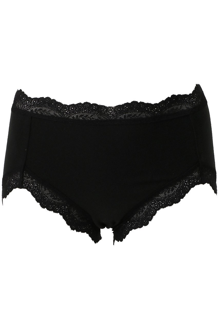 【キッドブルー/KID BLUE】の25起毛ベア天深型ショーツ インテリア・キッズ・メンズ・レディースファッション・服の通販 founy(ファニー) 　ファッション　Fashion　レディースファッション　Fashion for Women　下着・ランジェリー　Lingerie & Intimates　ショーツ・ランジェリー用ボトムス　Panties / Briefs / Lingerie Bottoms　なめらか　Smooth, Silky Texture　ショーツ　Shorts, Short Pants　フェミニン　Feminine, Girly　ランジェリー　Lingerie, Intimate Wear　レース　Lace, Lace Fabric　再入荷　Restock / Back in Stock　A/W・秋冬　Autumn/Winter　ブラック|ID: prp329100004938285 ipo3291000000037055983