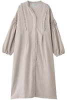 【キッドブルー/KID BLUE】の25オータムWガーゼナイティ 人気、トレンドファッション・服の通販 founy(ファニー) ファッション Fashion レディースファッション Fashion for Women トップス・カットソー Cut & Sew Tops オータム Autumn Fashion ダブル Double, Double-Breasted パジャマ Pajamas, Sleepwear フェミニン Feminine, Girly リラックス Relax, Relaxed Fit 再入荷 Restock / Back in Stock |ID:prp329100004938286