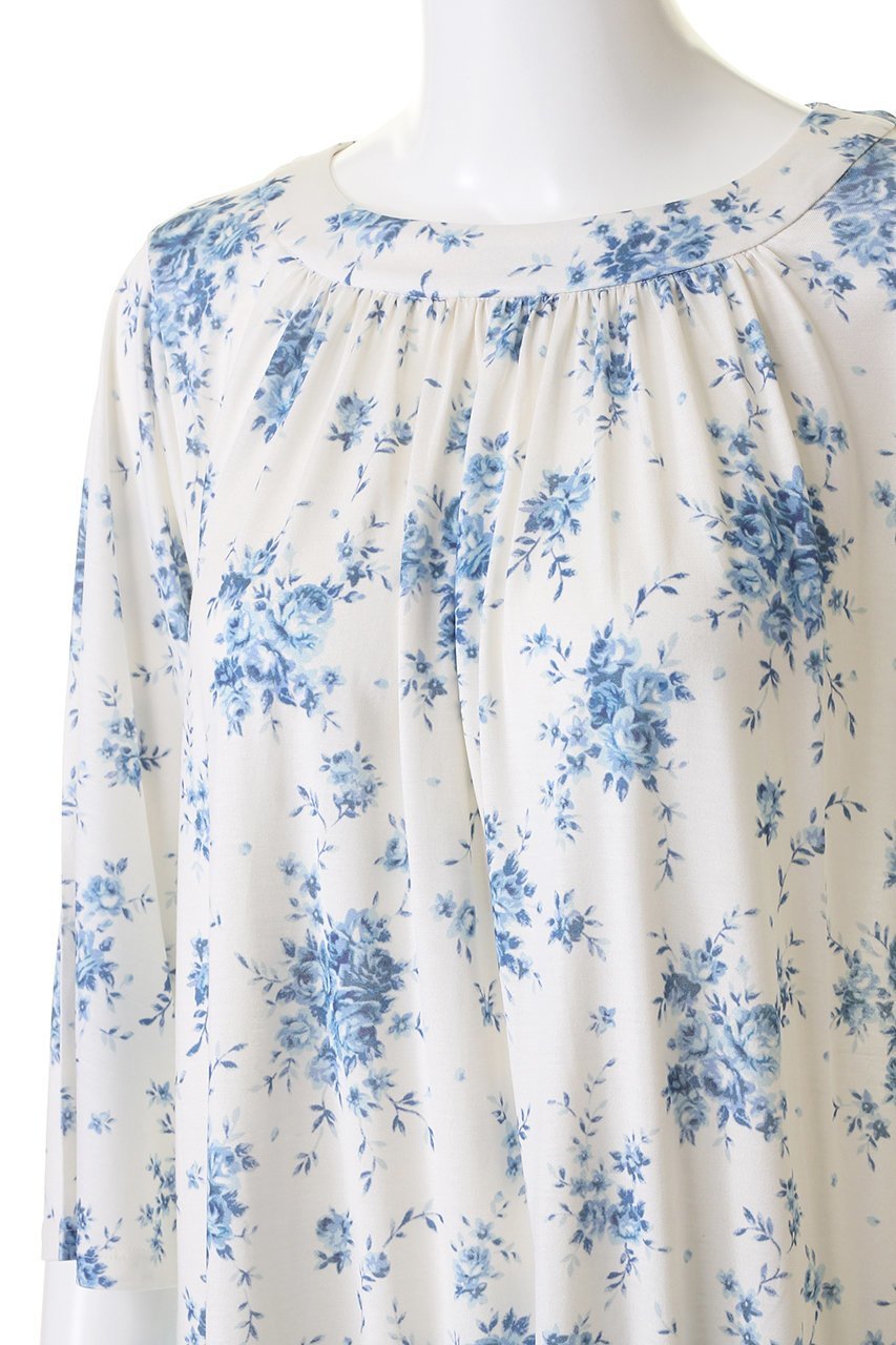 【キッドブルー/KID BLUE】の24シルクブラッサムPtナイティ 人気、トレンドファッション・服の通販 founy(ファニー) 　ファッション　Fashion　レディースファッション　Fashion for Women　トップス・カットソー　Cut & Sew Tops　シルク　Silk, 100% Silk　パジャマ　Pajamas, Sleepwear　リラックス　Relax, Relaxed Fit　再入荷　Restock / Back in Stock　other-5|ID: prp329100004938298 ipo3291000000037056114