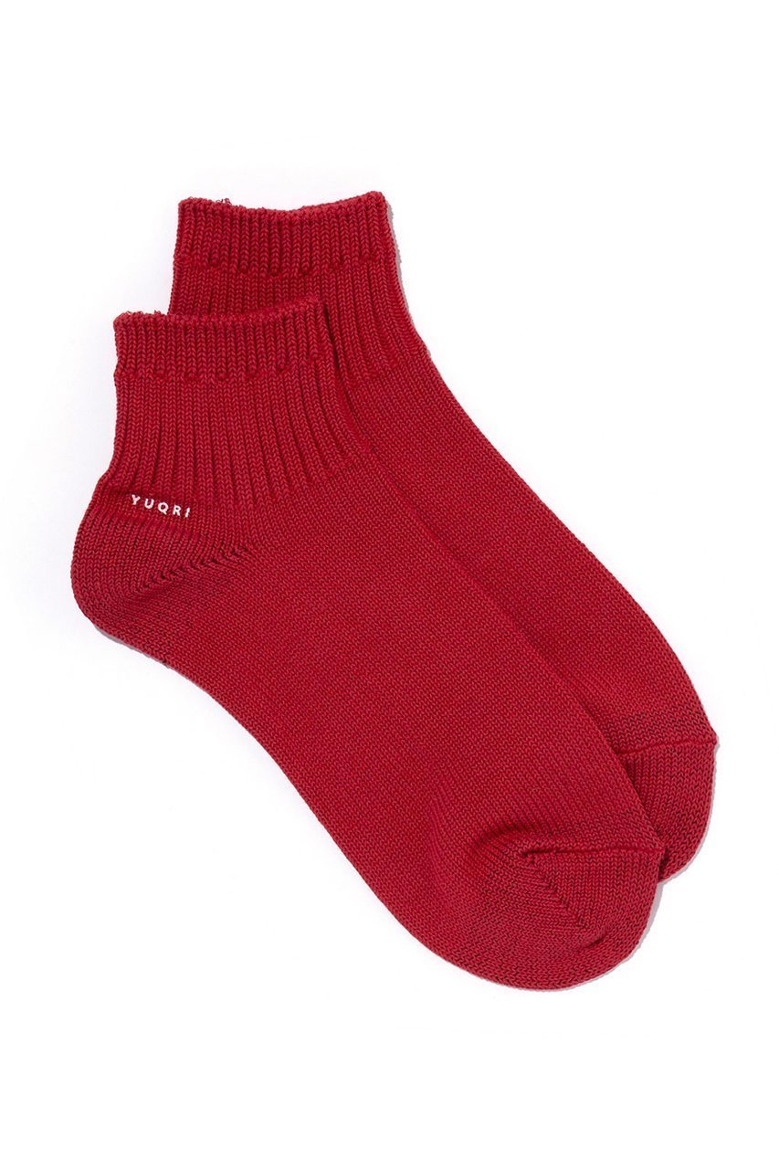 【ユクリ/YUQRI】のWalky short ソックス インテリア・キッズ・メンズ・レディースファッション・服の通販 founy(ファニー) 　ファッション　Fashion　レディースファッション　Fashion for Women　ソックス&靴下　Socks & Hosiery　レッグウェア・ストッキング　Legwear & Hosiery　サンダル　Sandals, Summer Shoes　ショート　Short, Short Length　スニーカー　Sneakers, Trainers　ソックス　Socks, Hosiery　定番　Standard, Basic Item　人気　Popular, Best Seller　ユニセックス　Unisex, Genderless　エレガント 上品　Elegant　新作・新入荷　New Arrivals / New In　レッド|ID: prp329100004938309 ipo3291000000037056205