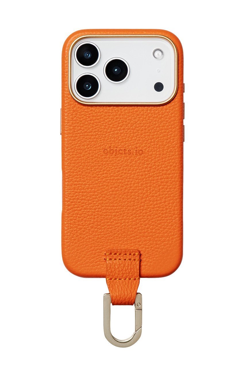 【オブジェクツアイオー/objcts.io】のiPhone17 ケース カラビナ付き(MagSafe対応) インテリア・キッズ・メンズ・レディースファッション・服の通販 founy(ファニー) 　ファッション　Fashion　レディースファッション　Fashion for Women　iPhone アイフォーン　iPhone　ユニセックス　Unisex, Genderless　おすすめ　Recommended / Our Picks　アクセサリー　Fashion Accessories　スマート　Smart, Elegant　マグネット　Magnet, Magnetic Closure　モバイル　Mobile, Smartphone　ラップ　Wrap, Wrap Design　再入荷　Restock / Back in Stock　パンプキン|ID: prp329100004938313 ipo3291000000037056238