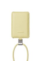 【オブジェクツアイオー/objcts.io】のデタッチャブルストラップ付レザースリムカードホルダー(iPhoneアクセサリー ) バターイエロー|ID: prp329100004938315 ipo3291000000037056256