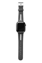【オブジェクツアイオー/objcts.io】のレザーハイブリッドバンド for Apple Watch グレー|ID: prp329100004938317 ipo3291000000037056272