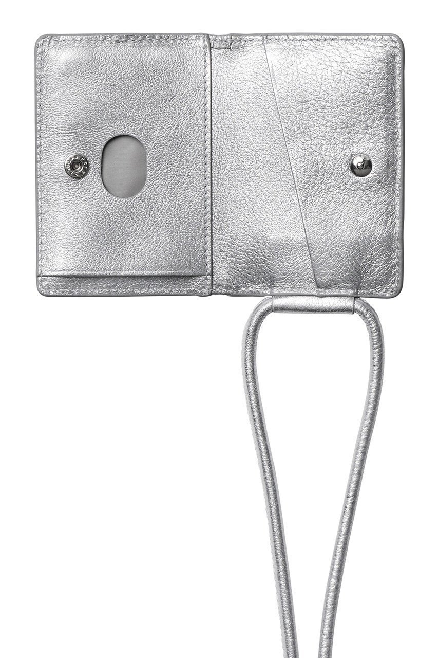 【オブジェクツアイオー/objcts.io】のショルダーストラップ付カードケース(iPhoneアクセサリー ) インテリア・キッズ・メンズ・レディースファッション・服の通販 founy(ファニー) 　ファッション　Fashion　レディースファッション　Fashion for Women　カードケース/名刺入れ　Card Holders & Business Cases　iPhone アイフォーン　iPhone　ユニセックス　Unisex, Genderless　アクセサリー　Fashion Accessories　スタイリッシュ　Stylish, Fashionable　スリム　Slim, Slim Fit　ポケット　Pocket, Pocket Detail　ラップ　Wrap, Wrap Design　再入荷　Restock / Back in Stock　シルバー|ID: prp329100004938318 ipo3291000000037056285