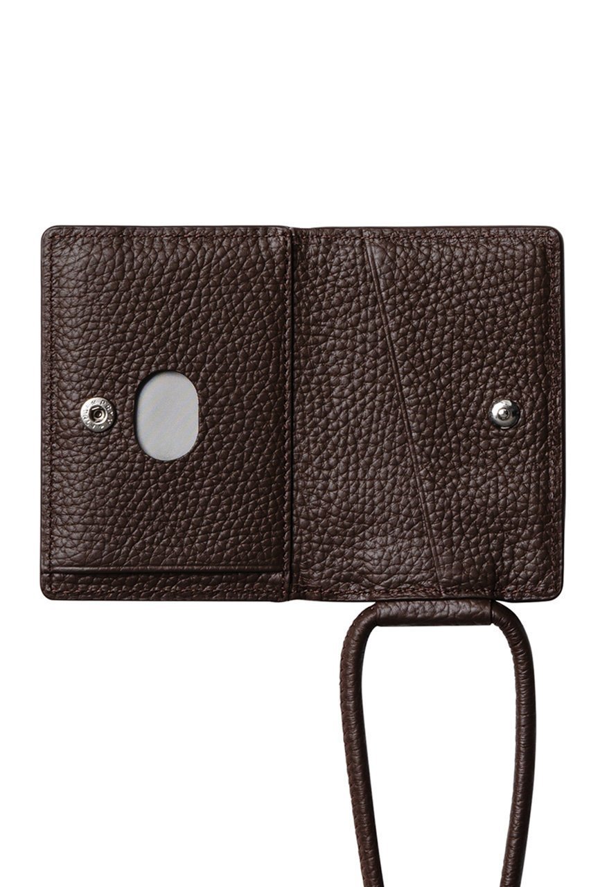 【オブジェクツアイオー/objcts.io】のショルダーストラップ付カードケース(iPhoneアクセサリー ) インテリア・キッズ・メンズ・レディースファッション・服の通販 founy(ファニー) 　ファッション　Fashion　レディースファッション　Fashion for Women　カードケース/名刺入れ　Card Holders & Business Cases　iPhone アイフォーン　iPhone　ユニセックス　Unisex, Genderless　アクセサリー　Fashion Accessories　スタイリッシュ　Stylish, Fashionable　スリム　Slim, Slim Fit　ポケット　Pocket, Pocket Detail　ラップ　Wrap, Wrap Design　再入荷　Restock / Back in Stock　ダークブラウン|ID: prp329100004938318 ipo3291000000037056286