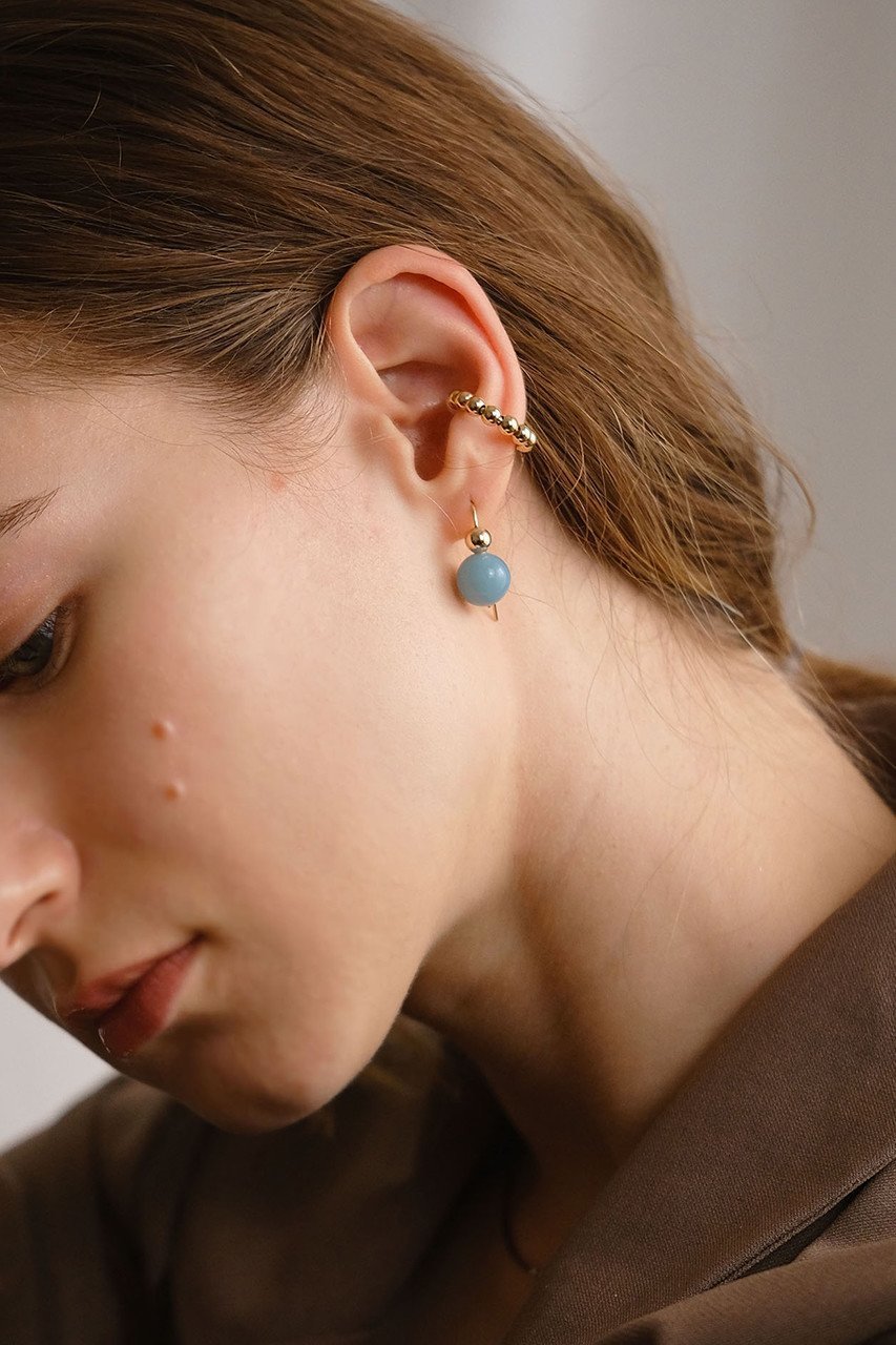 【ナチュラリジュエリ/NATURALI JEWELRY】のボンボンピアス 人気、トレンドファッション・服の通販 founy(ファニー) 　ファッション　Fashion　レディースファッション　Fashion for Women　ジュエリー　Jewelry　ファッションリング　Fashion Rings　イヤリング・フープ・ドロップタイプ　Hoop, Drop & Clip Earrings　イヤリング　Earrings　コンビ　Combo, Combination Style　フェミニン　Feminine, Girly　ラウンド　Round, Round Neck　再入荷　Restock / Back in Stock　other-3|ID: prp329100004938323 ipo3291000000037056353