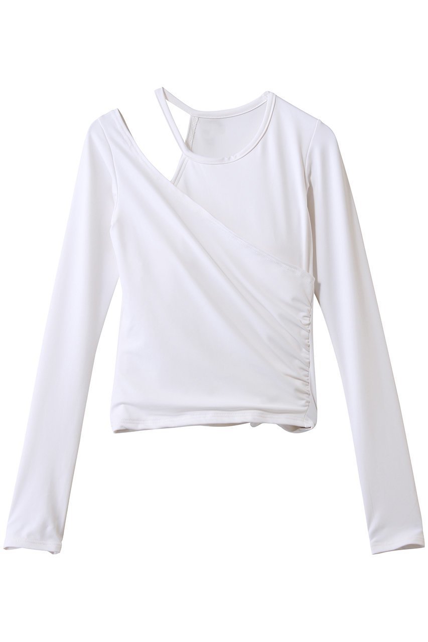 【ジュリエ/Julier】のエコシーベア天ロングスリーブプルオーバー/パット付 人気、トレンドファッション・服の通販 founy(ファニー) 　ファッション　Fashion　レディースファッション　Fashion for Women　トップス・カットソー　Cut & Sew Tops　カジュアルプルオーバー・ニットトップス　Pullovers & Knit Tops / Casual Pullovers　スポーツウェア　Functional & Stylish Sportswear　スポーツ トップス　Athletic Tops / Workout Tops / Training Shirts　カシュクール　Wrap Design　スポーツ　Sports, Activewear　フィット　Fit, Slim Fit　ヨガ　Yoga, Yoga Wear　ワーク　Workwear, Utility Style　再入荷　Restock / Back in Stock　 other-1|ID: prp329100004938324 ipo3291000000037056358