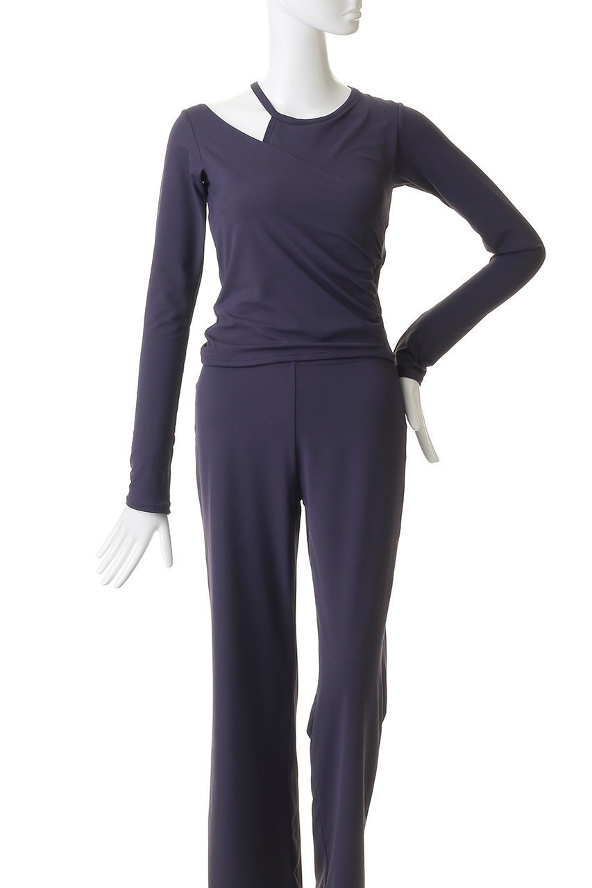 【ジュリエ/Julier】のエコシーベア天ロングスリーブプルオーバー/パット付 人気、トレンドファッション・服の通販 founy(ファニー) 　ファッション　Fashion　レディースファッション　Fashion for Women　トップス・カットソー　Cut & Sew Tops　カジュアルプルオーバー・ニットトップス　Pullovers & Knit Tops / Casual Pullovers　スポーツウェア　Functional & Stylish Sportswear　スポーツ トップス　Athletic Tops / Workout Tops / Training Shirts　カシュクール　Wrap Design　スポーツ　Sports, Activewear　フィット　Fit, Slim Fit　ヨガ　Yoga, Yoga Wear　ワーク　Workwear, Utility Style　再入荷　Restock / Back in Stock　other-2|ID: prp329100004938324 ipo3291000000037056362