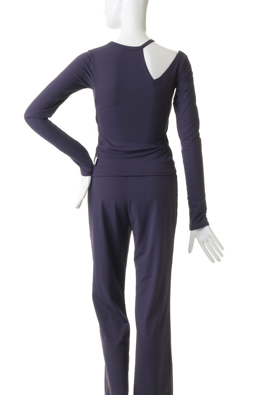 【ジュリエ/Julier】のエコシーベア天ロングスリーブプルオーバー/パット付 人気、トレンドファッション・服の通販 founy(ファニー) 　ファッション　Fashion　レディースファッション　Fashion for Women　トップス・カットソー　Cut & Sew Tops　カジュアルプルオーバー・ニットトップス　Pullovers & Knit Tops / Casual Pullovers　スポーツウェア　Functional & Stylish Sportswear　スポーツ トップス　Athletic Tops / Workout Tops / Training Shirts　カシュクール　Wrap Design　スポーツ　Sports, Activewear　フィット　Fit, Slim Fit　ヨガ　Yoga, Yoga Wear　ワーク　Workwear, Utility Style　再入荷　Restock / Back in Stock　other-4|ID: prp329100004938324 ipo3291000000037056364