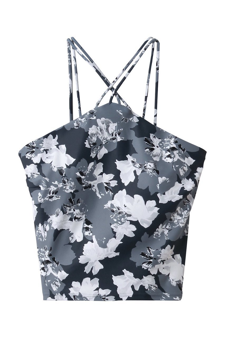 【ジュリエ/Julier】のflashflowerプリントキャミソール インテリア・キッズ・メンズ・レディースファッション・服の通販 founy(ファニー) 　ファッション　Fashion　レディースファッション　Fashion for Women　トップス・カットソー　Cut & Sew Tops　キャミソール&ノースリーブ　Camisoles & Sleeveless Tops　スポーツウェア　Functional & Stylish Sportswear　スポーツ トップス　Athletic Tops / Workout Tops / Training Shirts　インナー　Innerwear　カッティング　Cutting Detail　キャミソール　Camisole, Spaghetti Strap Top　スポーツ　Sports, Activewear　フィット　Fit, Slim Fit　フロント　Front, Front Design　プリント　Print, Printed Pattern　ヨガ　Yoga, Yoga Wear　ワーク　Workwear, Utility Style　再入荷　Restock / Back in Stock　ブルー|ID: prp329100004938325 ipo3291000000037056371