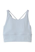 【ジュリエ/Julier】の【定番】YOGA FITショートトップス ブルー|ID: prp329100004938327 ipo3291000000037196777