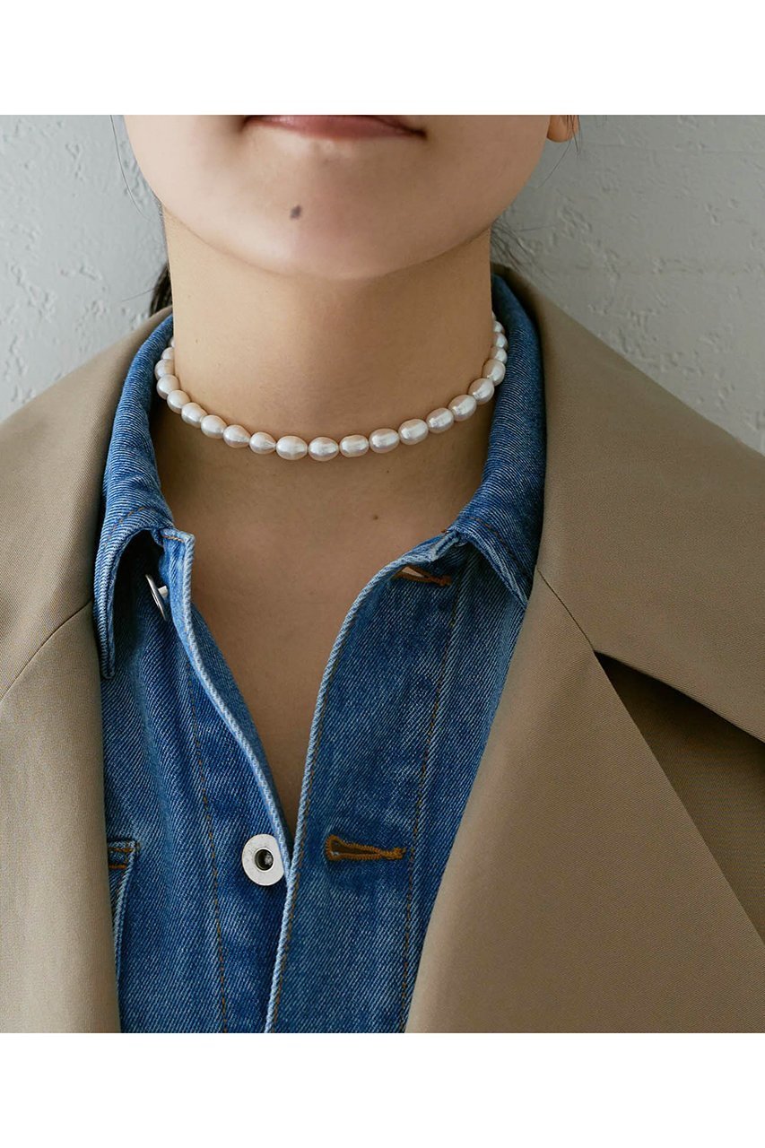 【ウィムガゼット/Whim Gazette】の【Hoaw.】パールチョーカーネックレス 人気、トレンドファッション・服の通販 founy(ファニー) 　ファッション　Fashion　レディースファッション　Fashion for Women　ジュエリー　Jewelry　ネックレス　Necklaces & Pendants　アクセサリー　Fashion Accessories　シューズ　Shoes, Footwear　ドロップ　Drop Shoulder, Dropped Style　ネックレス　Necklace, Pendant Necklace　パール　Pearl, Pearl Accent　再入荷　Restock / Back in Stock　おすすめ　Recommended / Our Picks　エレガント 上品　Elegant　other-2|ID: prp329100004938331 ipo3291000000037056426