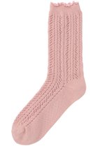 【ナナデコール/nanadecor】の編み柄ソックス ライトピンク|ID: prp329100004938336 ipo3291000000037056464