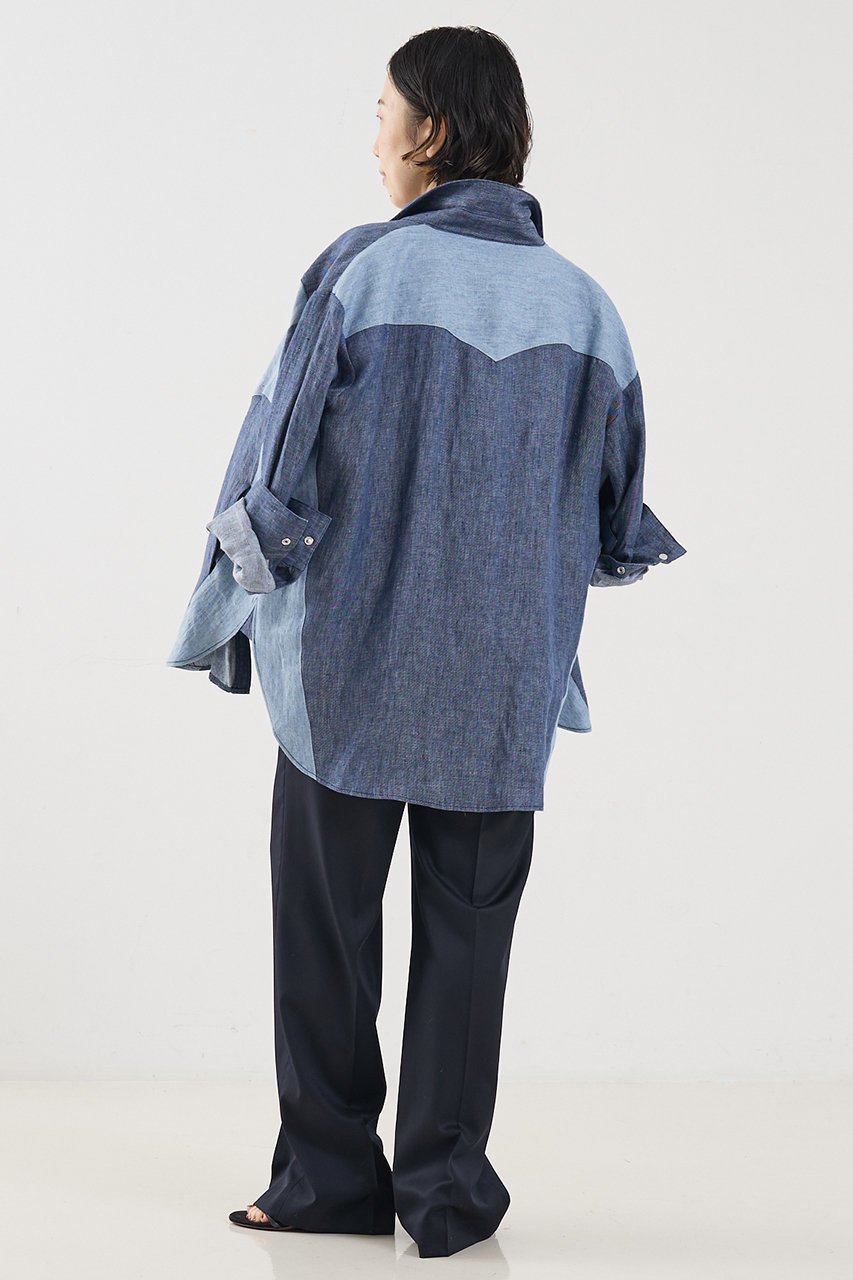 【ザ ストア バイ シー/THE STORE by C】の【COCUCA】ウールシルクトラウザーズ 人気、トレンドファッション・服の通販 founy(ファニー) 　ファッション　Fashion　レディースファッション　Fashion for Women　パンツ　Pants & Trousers　コンパクト　Compact, Small Size　シルク　Silk, 100% Silk　シンプル　Simple, Minimal　ジャケット　Jacket, Outerwear　ストレート　Straight, Straight Cut　スーツ　Suit, Formalwear　ツイル　Twist, Twisted Detail　フィット　Fit, Slim Fit　マニッシュ　Mannish, Boyish　ミックス　Mix, Mixed Style　メンズ　Men's, Menswear　ワイド　Wide, Wide Fit　エレガント 上品　Elegant　新作・新入荷　New Arrivals / New In　other-7|ID: prp329100004938340 ipo3291000000037056493