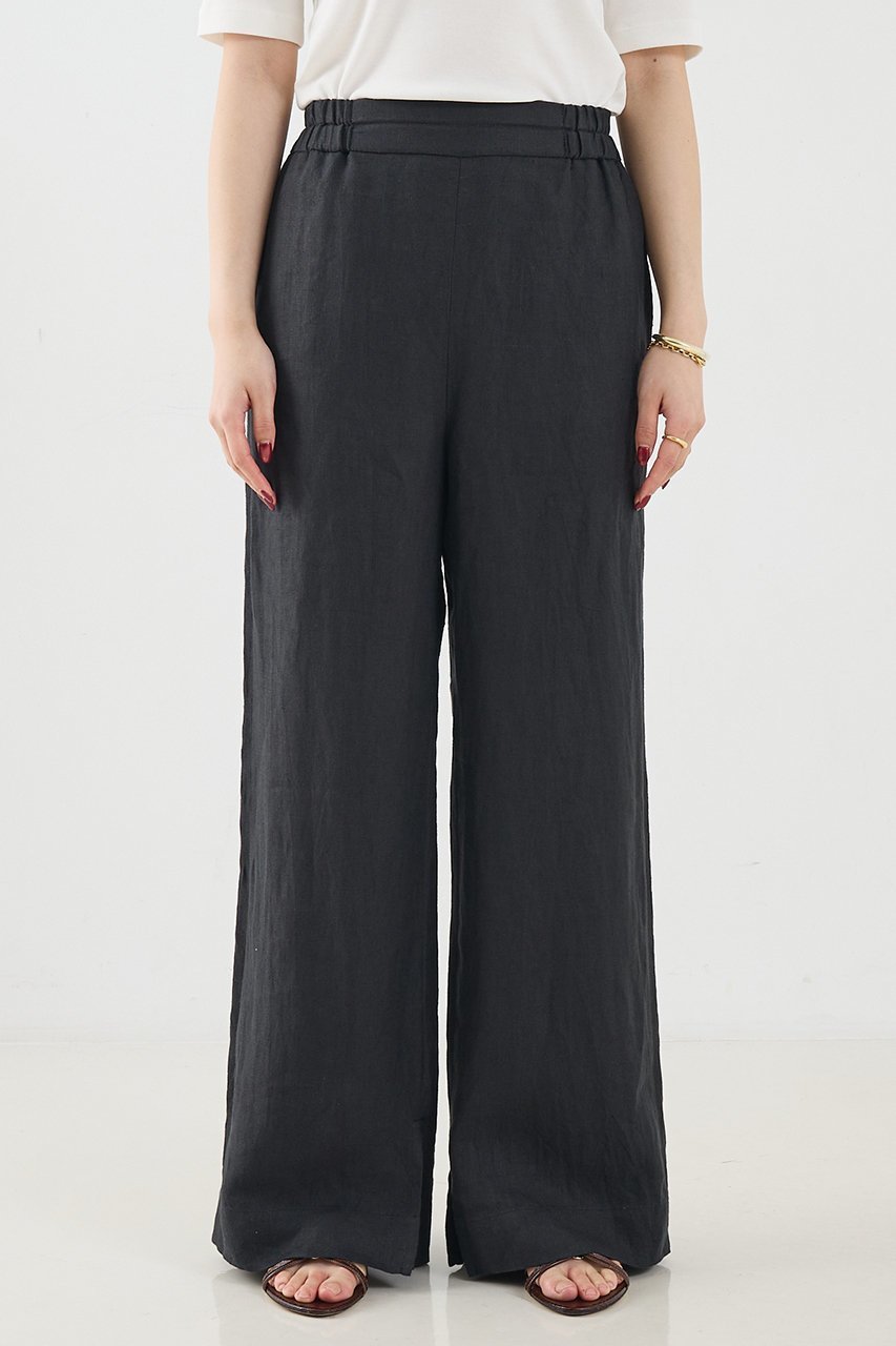 【ザ ストア バイ シー/THE STORE by C】の【COCUCA】リネンパンツ 人気、トレンドファッション・服の通販 founy(ファニー) 　ファッション　Fashion　レディースファッション　Fashion for Women　パンツ　Pants & Trousers　カットソー　Cut and Sewn Top　シンプル　Simple, Minimal　スリット　Slit, Slit Detail　ツイル　Twist, Twisted Detail　リネン　Linen, Linen Fabric　リラックス　Relax, Relaxed Fit　エレガント 上品　Elegant　新作・新入荷　New Arrivals / New In　other-5|ID: prp329100004938342 ipo3291000000037056510