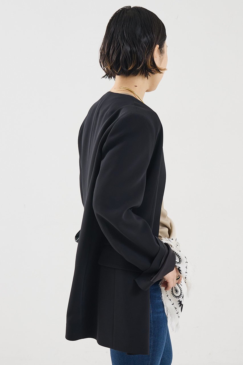 【ザ ストア バイ シー/THE STORE by C】の【COCUCA】クルージャケット 人気、トレンドファッション・服の通販 founy(ファニー) 　ファッション　Fashion　レディースファッション　Fashion for Women　アウター　Coat / Outerwear Collection　レディースジャケット・軽アウター　Jackets　おすすめ　Recommended / Our Picks　ジャケット　Jacket, Outerwear　ストレッチ　Stretch, Stretchy Fabric　セットアップ　Set-Up, Coordinated Outfit　パターン　Pattern, Design Print　ボトム　Bottoms, Lower Wear　ビジネス 仕事 通勤　Business / Work / Commuting　吸水　Absorbent, Quick-Dry　新作・新入荷　New Arrivals / New In　other-4|ID: prp329100004938348 ipo3291000000037056554