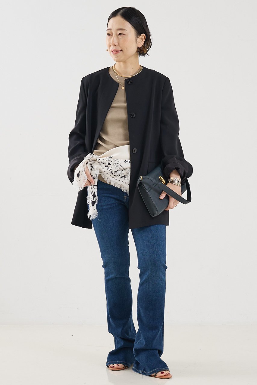 【ザ ストア バイ シー/THE STORE by C】の【COCUCA】クルージャケット 人気、トレンドファッション・服の通販 founy(ファニー) 　ファッション　Fashion　レディースファッション　Fashion for Women　アウター　Coat / Outerwear Collection　レディースジャケット・軽アウター　Jackets　おすすめ　Recommended / Our Picks　ジャケット　Jacket, Outerwear　ストレッチ　Stretch, Stretchy Fabric　セットアップ　Set-Up, Coordinated Outfit　パターン　Pattern, Design Print　ボトム　Bottoms, Lower Wear　ビジネス 仕事 通勤　Business / Work / Commuting　吸水　Absorbent, Quick-Dry　新作・新入荷　New Arrivals / New In　other-5|ID: prp329100004938348 ipo3291000000037056555