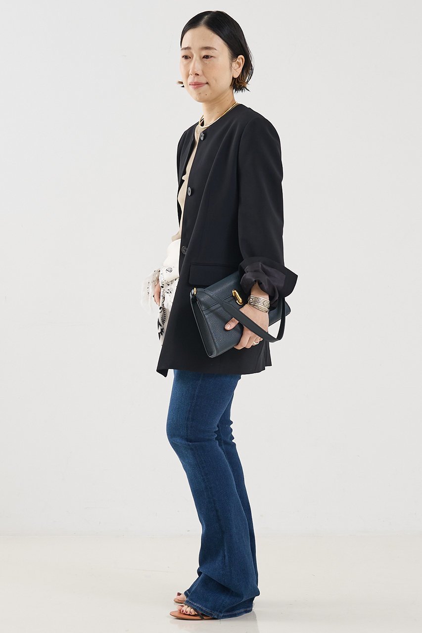 【ザ ストア バイ シー/THE STORE by C】の【COCUCA】クルージャケット 人気、トレンドファッション・服の通販 founy(ファニー) 　ファッション　Fashion　レディースファッション　Fashion for Women　アウター　Coat / Outerwear Collection　レディースジャケット・軽アウター　Jackets　おすすめ　Recommended / Our Picks　ジャケット　Jacket, Outerwear　ストレッチ　Stretch, Stretchy Fabric　セットアップ　Set-Up, Coordinated Outfit　パターン　Pattern, Design Print　ボトム　Bottoms, Lower Wear　ビジネス 仕事 通勤　Business / Work / Commuting　吸水　Absorbent, Quick-Dry　新作・新入荷　New Arrivals / New In　other-7|ID: prp329100004938348 ipo3291000000037056557