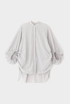 【ル フィル/LE PHIL】のライトナイロンボリュームスリーブブラウス グレー|ID: prp329100004938349 ipo3291000000037056562