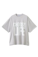 【キャサリンハムネット/KATHARINE HAMNETT LONDON】の【UNISEX】【ELLE SHOP限定】コットン・イン・コンバージョン CHOOSE LIFE Tシャツ 大人の最旬トレンドファッション＆コーディネート founy(ファウニー) ファッション Fashion レディースファッション Fashion for Women トップス・カットソー Cut & Sew Tops シャツ・ブラウス・オフィスカジュアル Elegant Blouses & Button-Ups ロングTシャツ・Tシャツ Longline T-Shirts & Tees カットソー・ベーシックTシャツ Cut-and-Sewn Tops / Stretch Tees & Basics ユニセックス Unisex, Genderless オーガニック Organic Cotton ショート Short, Short Length スリーブ Sleeve, Long Sleeve / Short Sleeve プリント Print, Printed Pattern 新作・新入荷 New Arrivals / New In |ID:prp329100004938585