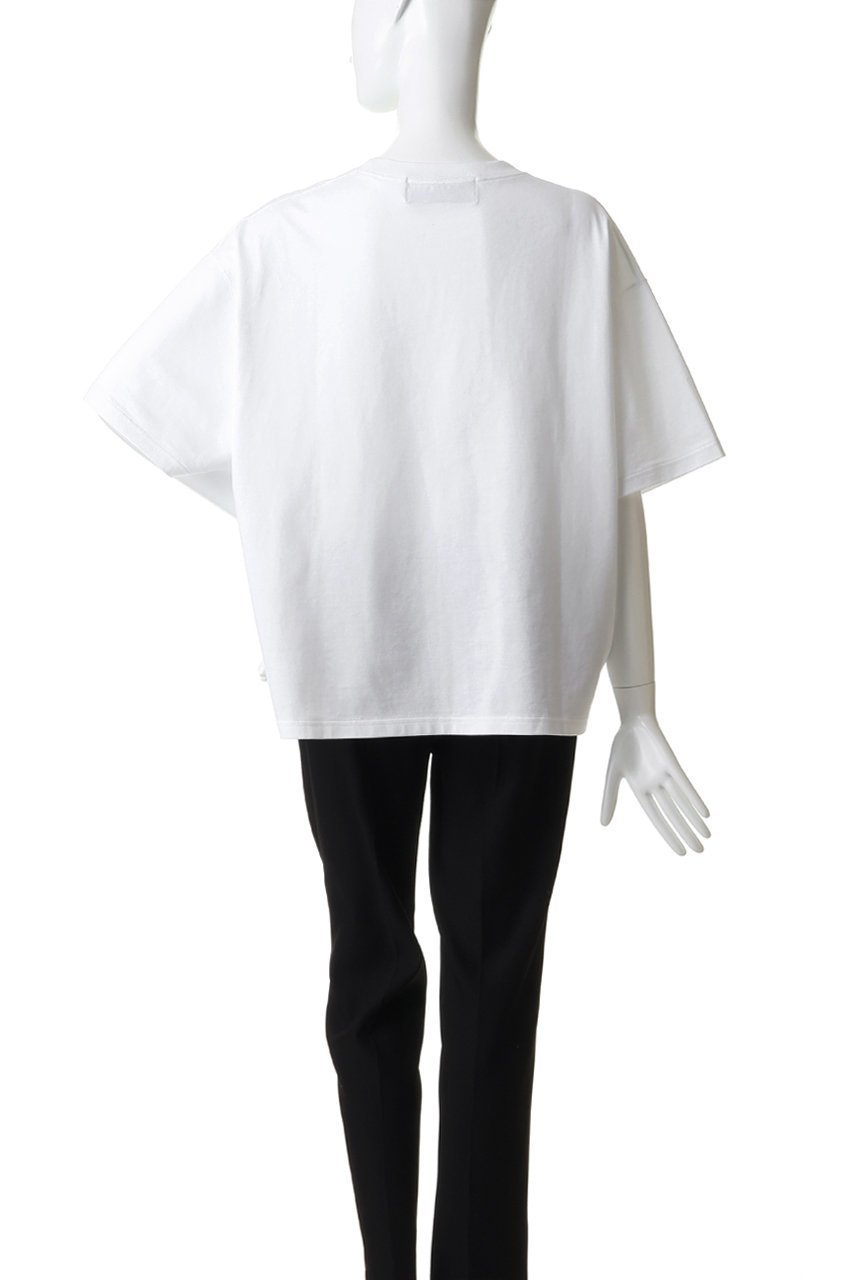 【サードマガジン/THIRD MAGAZINE】の【ELLE SHOP限定】プリントロゴTシャツ 人気、トレンドファッション・服の通販 founy(ファニー) 　ファッション　Fashion　レディースファッション　Fashion for Women　トップス・カットソー　Cut & Sew Tops　シャツ・ブラウス・オフィスカジュアル　Elegant Blouses & Button-Ups　ロングTシャツ・Tシャツ　Longline T-Shirts & Tees　カットソー・ベーシックTシャツ　Cut-and-Sewn Tops / Stretch Tees & Basics　ショート　Short, Short Length　スラックス　Slacks, Dress Pants　スリーブ　Sleeve, Long Sleeve / Short Sleeve　デニム　Denim, Jeans Material　バランス　Balance, Style Balance　プリント　Print, Printed Pattern　新作・新入荷　New Arrivals / New In　other-4|ID: prp329100004938587 ipo3291000000037058583