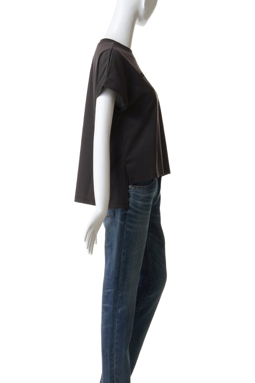 【アメリカーナ/Americana】の【ELLE SHOP限定】コットンロゴTシャツ 人気、トレンドファッション・服の通販 founy(ファニー) 　ファッション　Fashion　レディースファッション　Fashion for Women　トップス・カットソー　Cut & Sew Tops　シャツ・ブラウス・オフィスカジュアル　Elegant Blouses & Button-Ups　ロングTシャツ・Tシャツ　Longline T-Shirts & Tees　カットソー・ベーシックTシャツ　Cut-and-Sewn Tops / Stretch Tees & Basics　インナー　Innerwear　カーディガン　Cardigan, Knitwear　ショート　Short, Short Length　ジャケット　Jacket, Outerwear　スリーブ　Sleeve, Long Sleeve / Short Sleeve　フロント　Front, Front Design　新作・新入荷　New Arrivals / New In　other-3|ID: prp329100004938588 ipo3291000000037058592