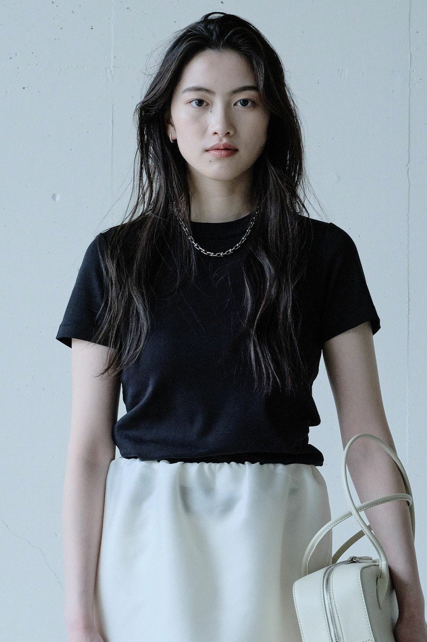 【ジェイドット/j.】のピュアコットンスムース 半袖T 人気、トレンドファッション・服の通販 founy(ファニー) 　ファッション　Fashion　レディースファッション　Fashion for Women　トップス・カットソー　Cut & Sew Tops　シャツ・ブラウス・オフィスカジュアル　Elegant Blouses & Button-Ups　ロングTシャツ・Tシャツ　Longline T-Shirts & Tees　カットソー・ベーシックTシャツ　Cut-and-Sewn Tops / Stretch Tees & Basics　ショート　Short, Short Length　スリーブ　Sleeve, Long Sleeve / Short Sleeve　半袖　Short Sleeve, Half Sleeve　other-5|ID: prp329100004938591 ipo3291000000037058623