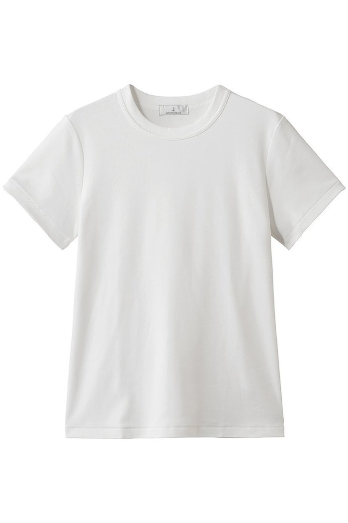 【ジェイドット/j.】のピュアコットンスムース 半袖T インテリア・キッズ・メンズ・レディースファッション・服の通販 founy(ファニー) https://founy.com/ ファッション Fashion レディースファッション Fashion for Women トップス・カットソー Cut & Sew Tops シャツ・ブラウス・オフィスカジュアル Elegant Blouses & Button-Ups ロングTシャツ・Tシャツ Longline T-Shirts & Tees カットソー・ベーシックTシャツ Cut-and-Sewn Tops / Stretch Tees & Basics インナー Innerwear ショート Short, Short Length シンプル Simple, Minimal ジャケット Jacket, Outerwear スマート Smart, Elegant スリーブ Sleeve, Long Sleeve / Short Sleeve デニム Denim, Jeans Material バランス Balance, Style Balance エレガント 上品 Elegant 半袖 Short Sleeve, Half Sleeve 定番 Standard, Basic Item |ID: prp329100004938591 ipo3291000000037241647