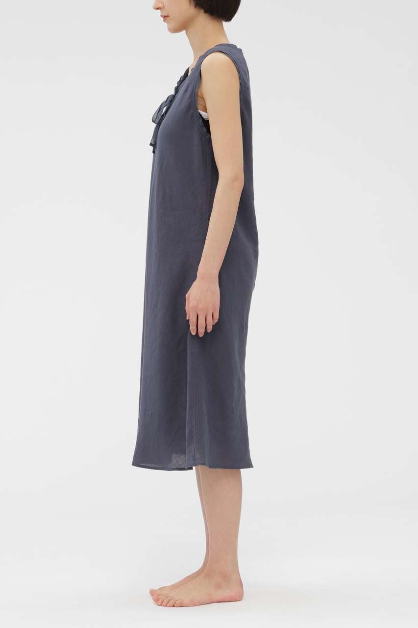 【マーガレットハウエル/MARGARET HOWELL】のSOFT LINEN DRESS 人気、トレンドファッション・服の通販 founy(ファニー) 　ファッション　Fashion　レディースファッション　Fashion for Women　ワンピース　Dresses　フォーマル・パーティードレス・結婚式用ドレス　Elegant & Casual Dresses　チュニック　Tunic Tops & Dresses　なめらか　Smooth, Silky Texture　チュニック　Tunic, Long Top　ドレス　Dress, One-Piece　ノースリーブ　Sleeveless, No-Sleeve　リネン　Linen, Linen Fabric　夏　Summer　新作・新入荷　New Arrivals / New In　other-2|ID: prp329100004938601 ipo3291000000037058697