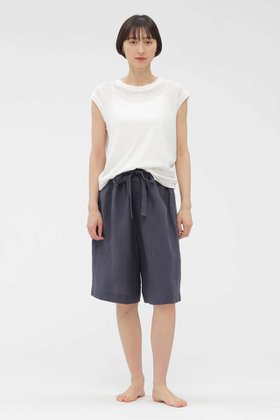 【マーガレットハウエル/MARGARET HOWELL】のSOFT LINEN TROUSERS 大人の最旬トレンドファッション＆コーディネート founy(ファウニー) ファッション Fashion レディースファッション Fashion for Women パンツ Pants & Trousers ショートパンツ・ハーフパンツ High-Waisted & Relaxed Shorts なめらか Smooth, Silky Texture ショート Short, Short Length ハーフ Half, Half-Length バランス Balance, Style Balance リネン Linen, Linen Fabric リラックス Relax, Relaxed Fit 新作・新入荷 New Arrivals / New In |ID:prp329100004938603